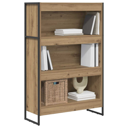 Book Cabinet Artisian Oak 80 x 30 x 121 cm Engineered Wood
