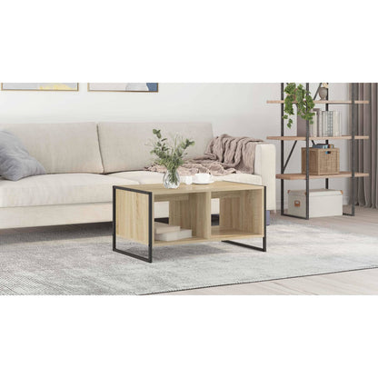 Coffee Table Sonoma 80 x 50 x 40 cm Engineered Wood