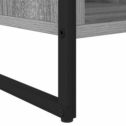 Coffee Table Grey Sonoma 80 x 50 x 40 cm Engineered Wood