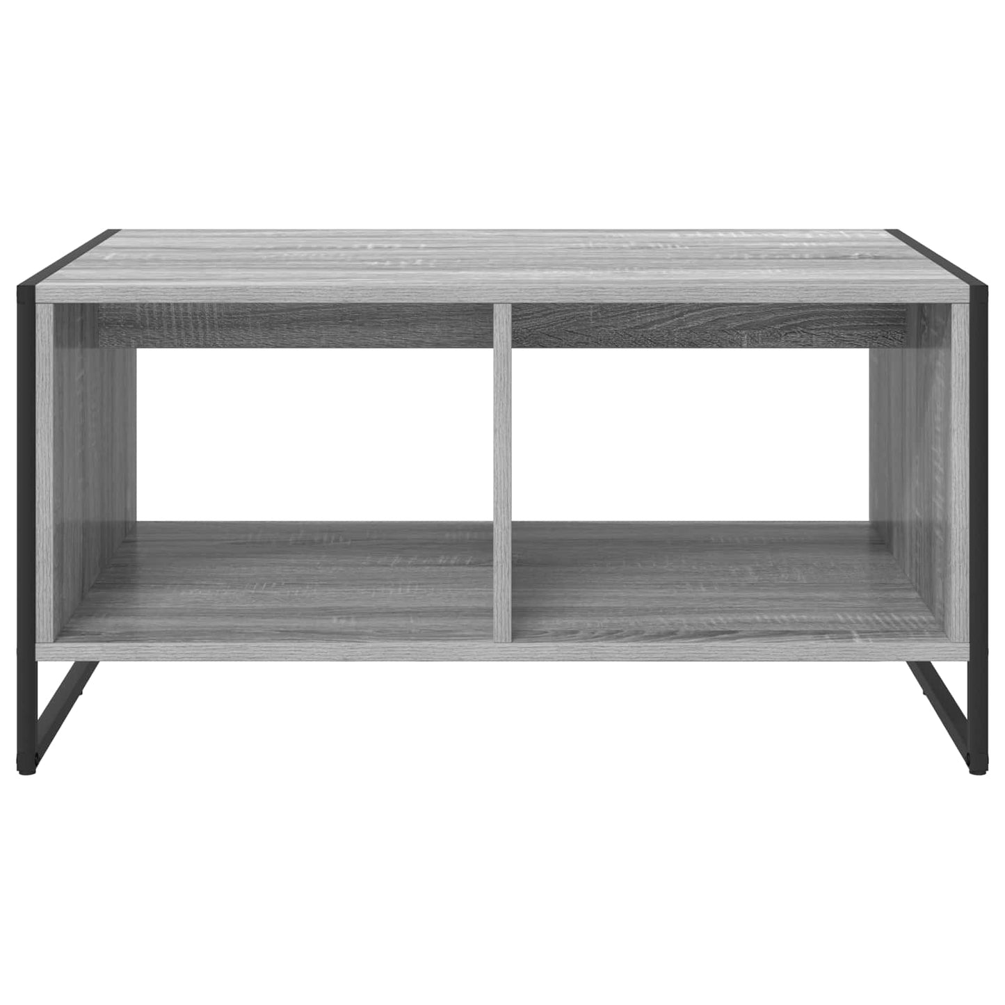 Coffee Table Grey Sonoma 80 x 50 x 40 cm Engineered Wood