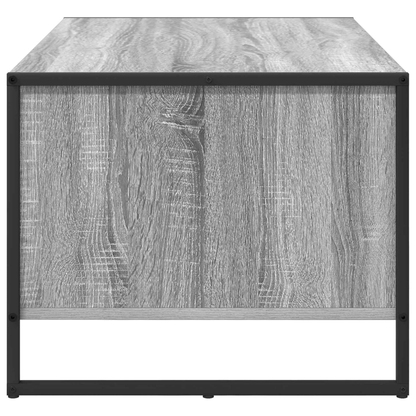 Coffee Table Grey Sonoma 80 x 50 x 40 cm Engineered Wood