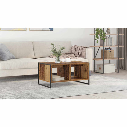 Coffee Table Old Wood 80 x 50 x 40 cm Engineered Wood