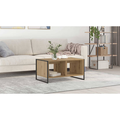 Coffee Table Artisian Oak 80 x 50 x 40 cm Engineered Wood