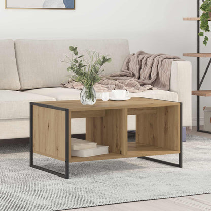 Coffee Table Artisian Oak 80 x 50 x 40 cm Engineered Wood