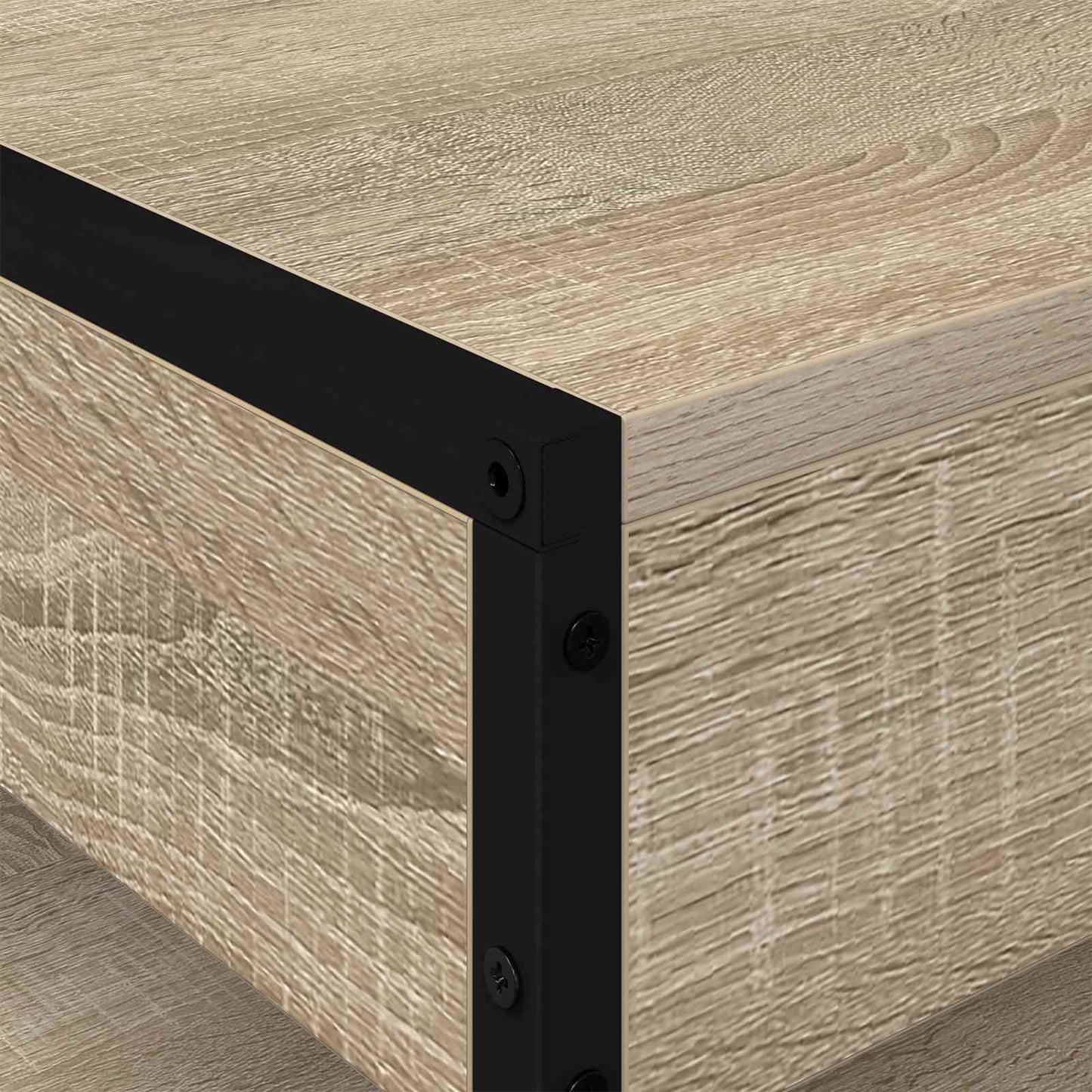 Coffee Table Sonoma 80 x 50 x 40 cm Engineered Wood
