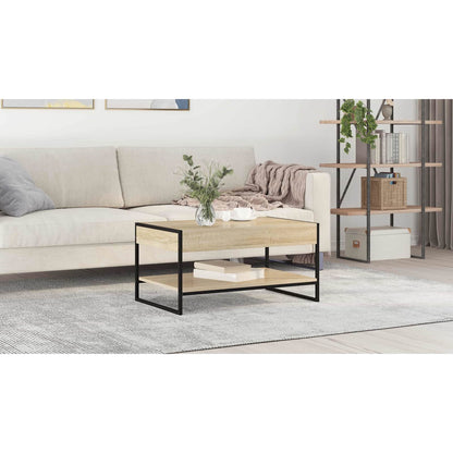 Coffee Table Sonoma 80 x 50 x 40 cm Engineered Wood
