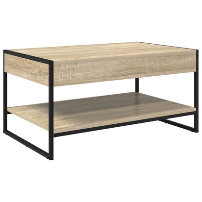 Coffee Table Sonoma 80 x 50 x 40 cm Engineered Wood