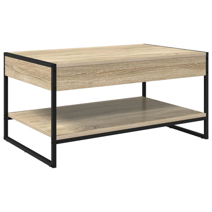 Coffee Table Sonoma 80 x 50 x 40 cm Engineered Wood