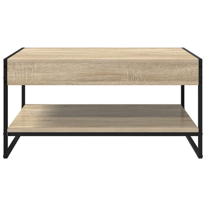 Coffee Table Sonoma 80 x 50 x 40 cm Engineered Wood
