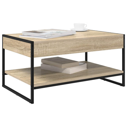 Coffee Table Sonoma 80 x 50 x 40 cm Engineered Wood