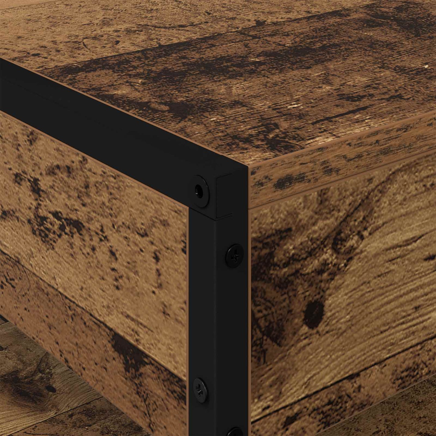 Coffee Table Old Wood 80 x 50 x 40 cm Engineered Wood
