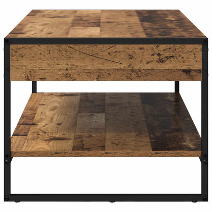 Coffee Table Old Wood 80 x 50 x 40 cm Engineered Wood