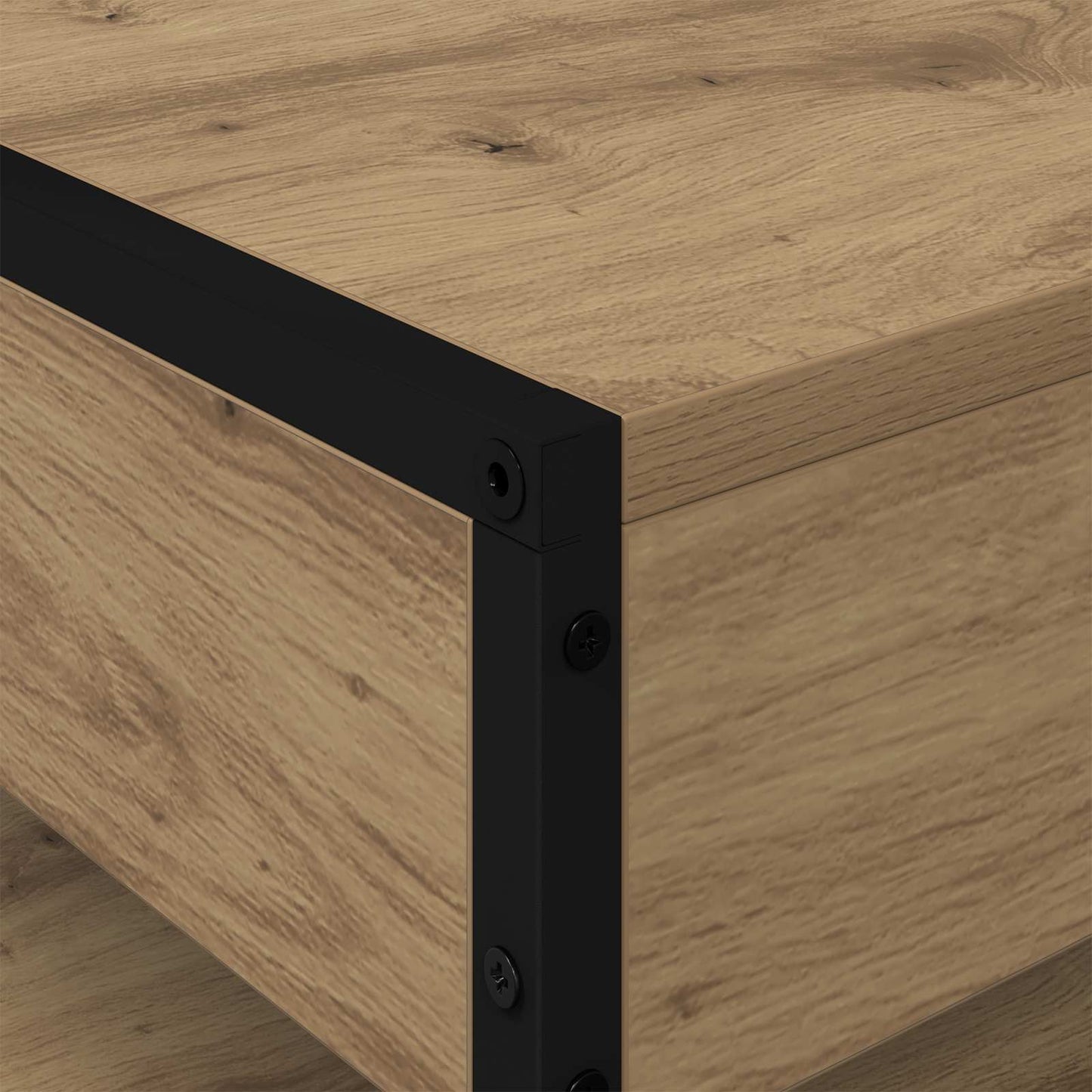 Coffee Table Artisian Oak 80 x 50 x 40 cm Engineered Wood