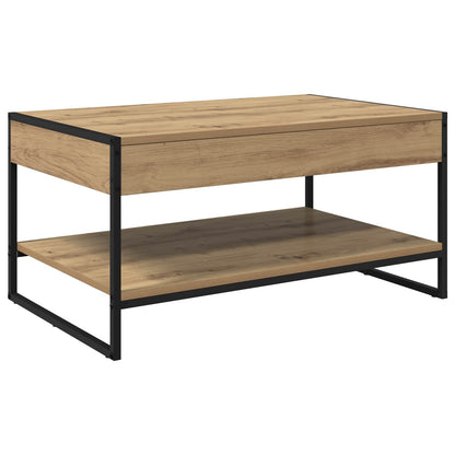 Coffee Table Artisian Oak 80 x 50 x 40 cm Engineered Wood