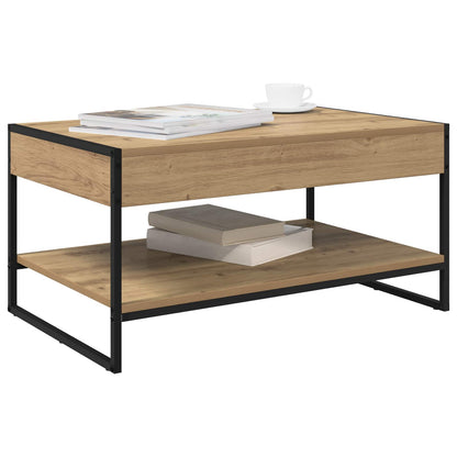 Coffee Table Artisian Oak 80 x 50 x 40 cm Engineered Wood