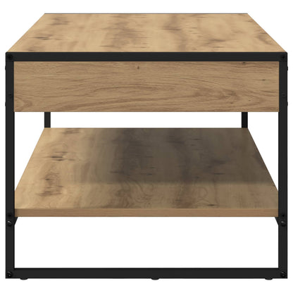 Coffee Table Artisian Oak 80 x 50 x 40 cm Engineered Wood