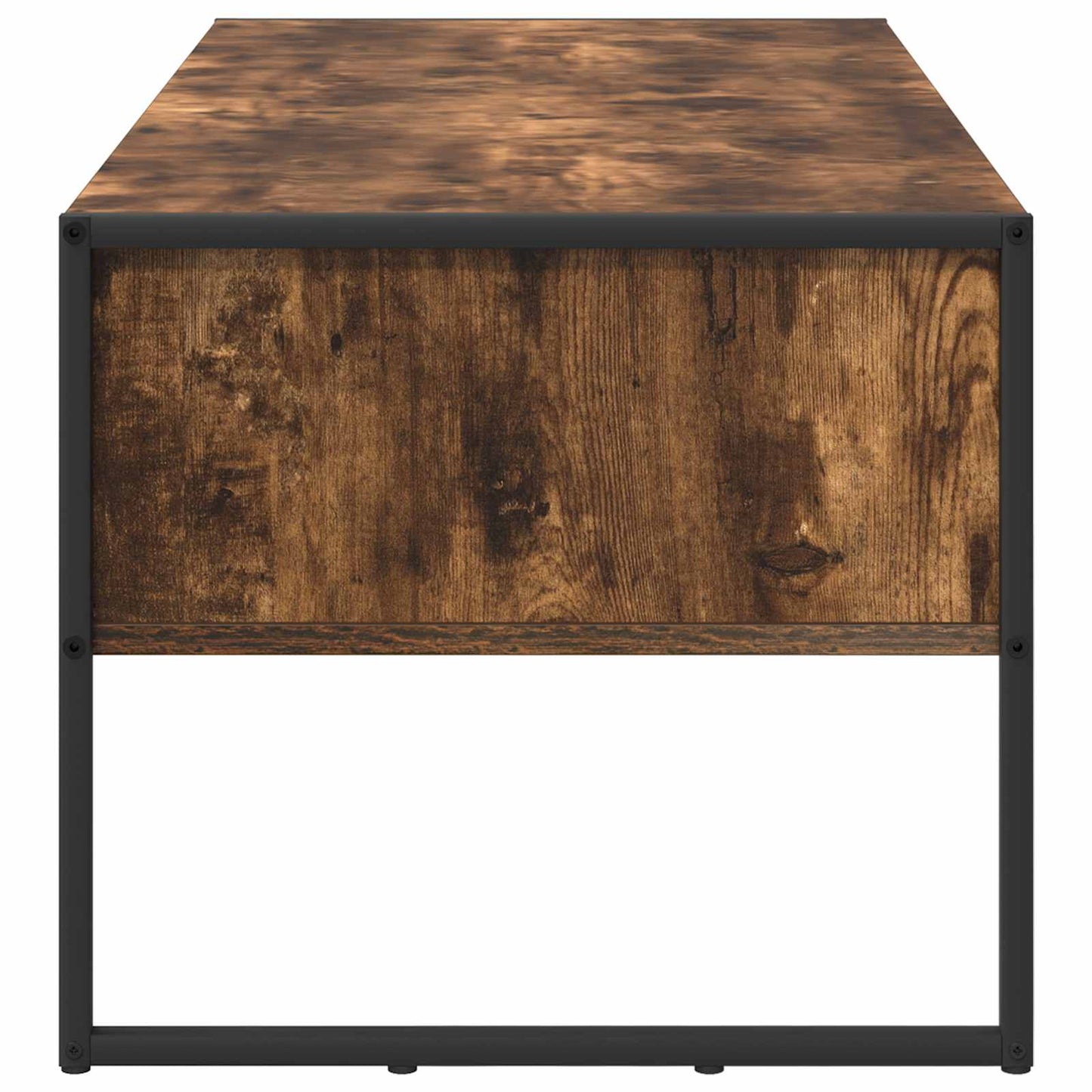 Coffee Table Smoke Oak 100 x 46 x 40 cm Engineered Wood