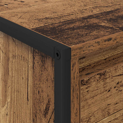 Coffee Table Old Wood 100 x 46 x 40 cm Engineered Wood