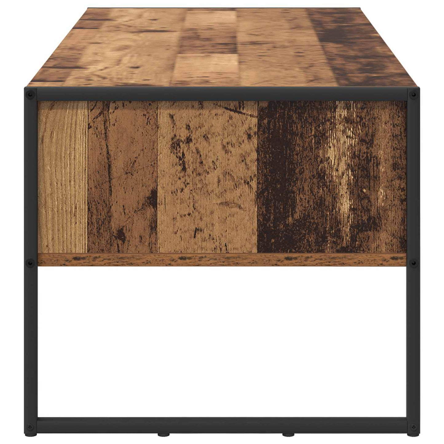 Coffee Table Old Wood 100 x 46 x 40 cm Engineered Wood