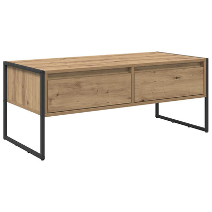 Coffee Table Artisian Oak 100 x 46 x 40 cm Engineered Wood
