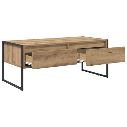 Coffee Table Artisian Oak 100 x 46 x 40 cm Engineered Wood