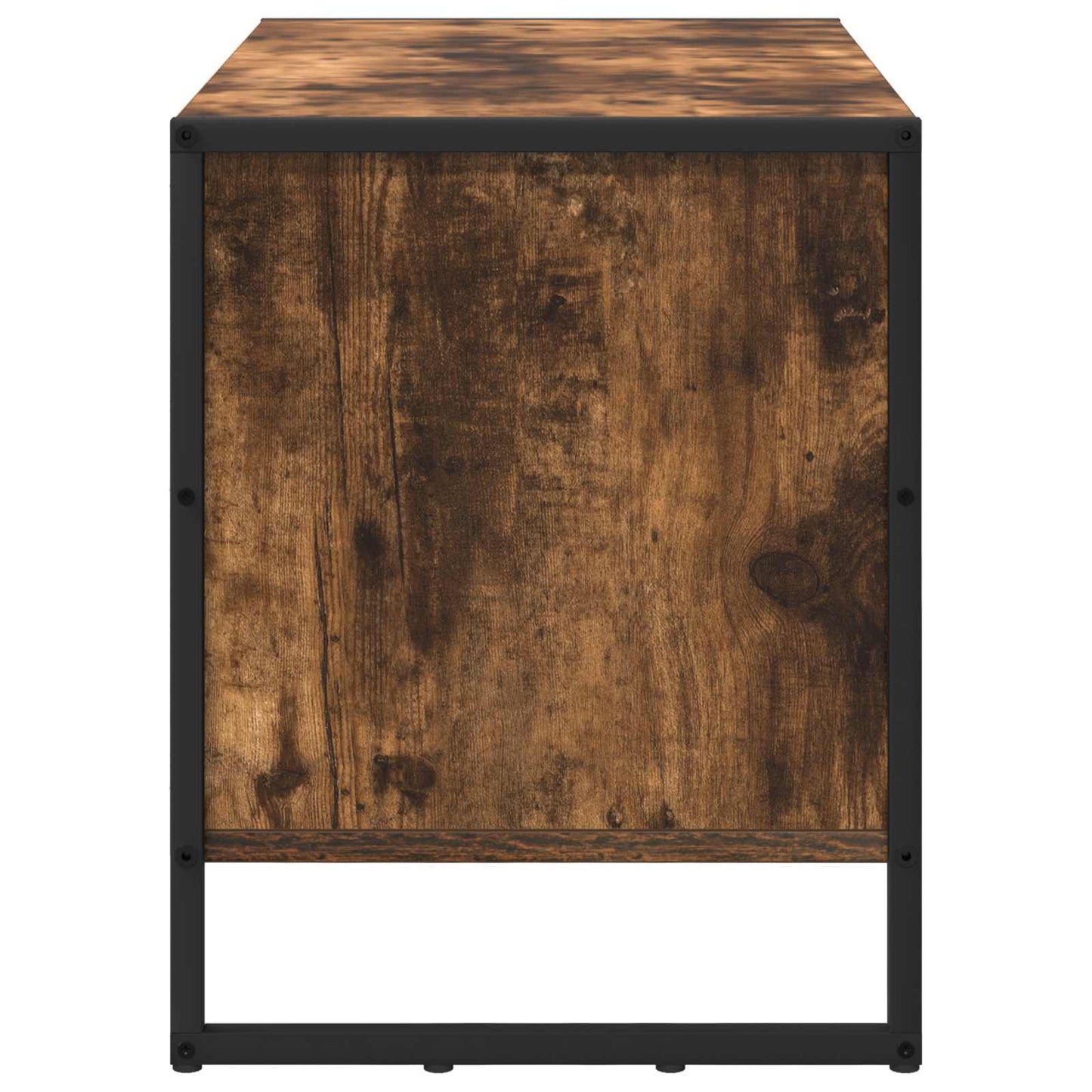 Shoe Cabinet Smoke Oak 60 x 35 x 44 cm Engineered Wood