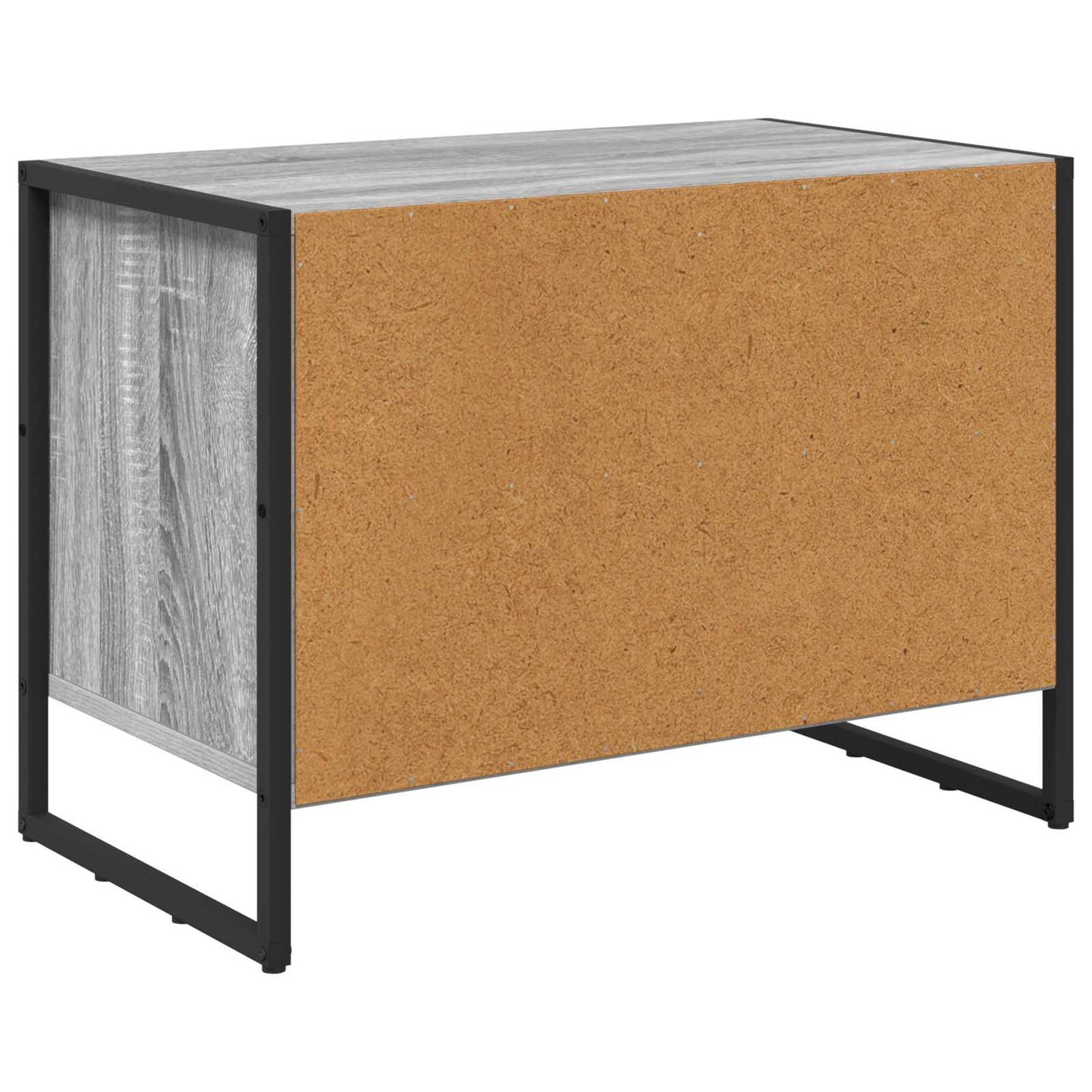 Shoe Cabinet 60 x 35 x 44 cm Engineered Wood Grey Sonoma