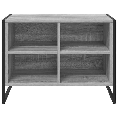 Shoe Cabinet 60 x 35 x 44 cm Engineered Wood Grey Sonoma