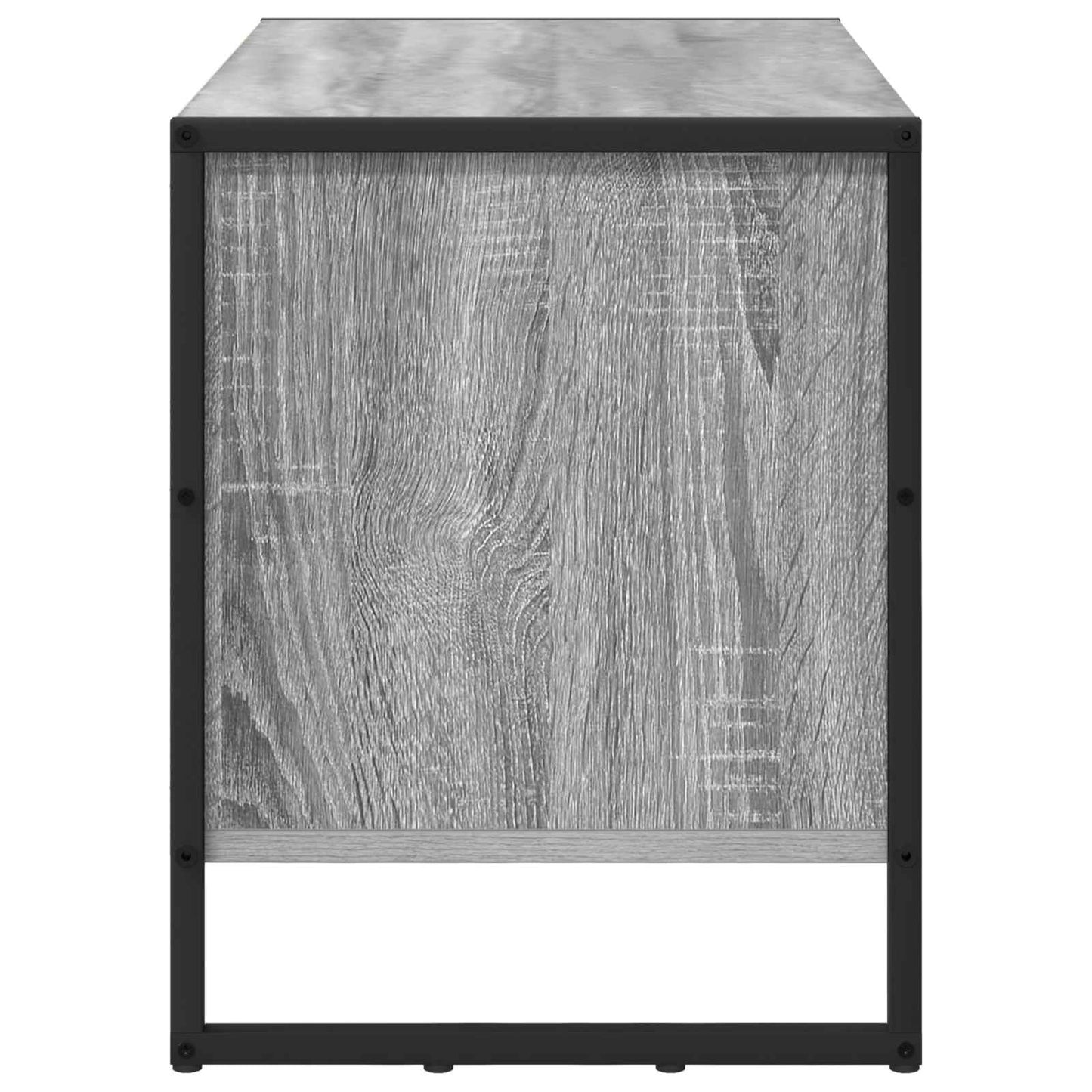 Shoe Cabinet 60 x 35 x 44 cm Engineered Wood Grey Sonoma