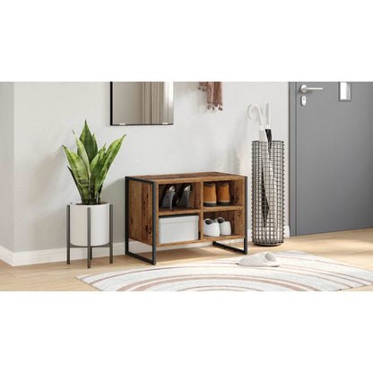 Shoe Cabinet Old Wood 60 x 35 x 44 cm Engineered Wood