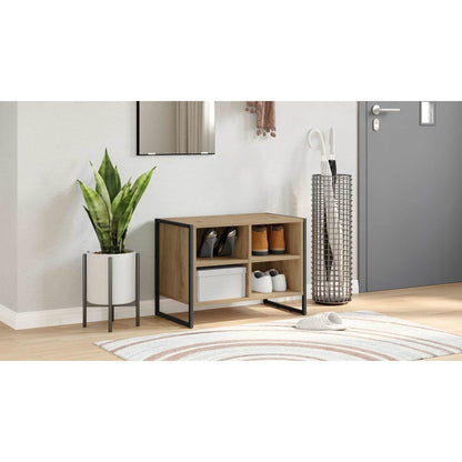 Shoe Cabinet Artisian Oak 60 x 35 x 44 cm Engineered Wood