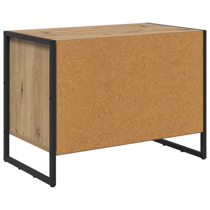 Shoe Cabinet Artisian Oak 60 x 35 x 44 cm Engineered Wood