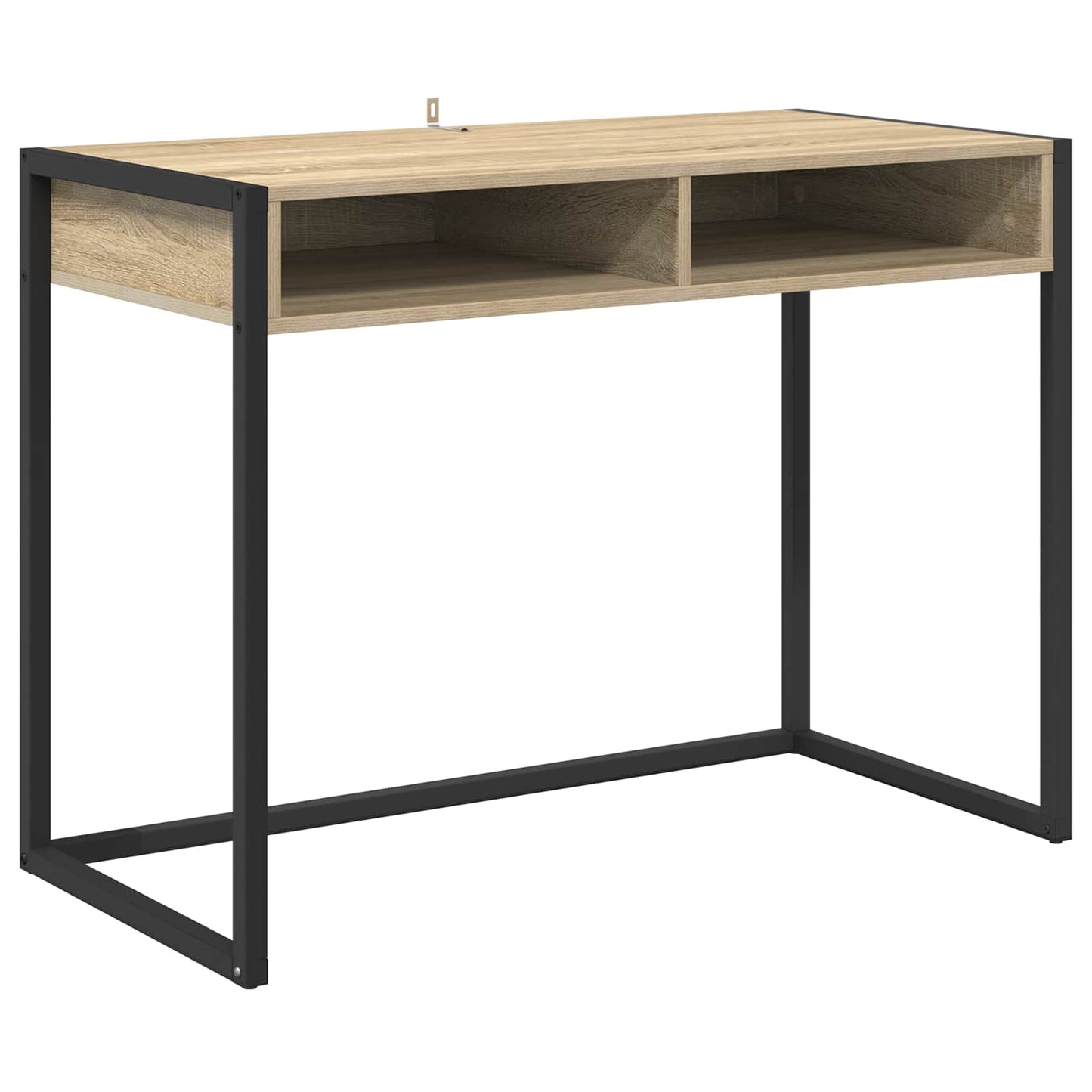 Desk with Storage Sonoma 100 x 50 x 75 cm Engineered Wood