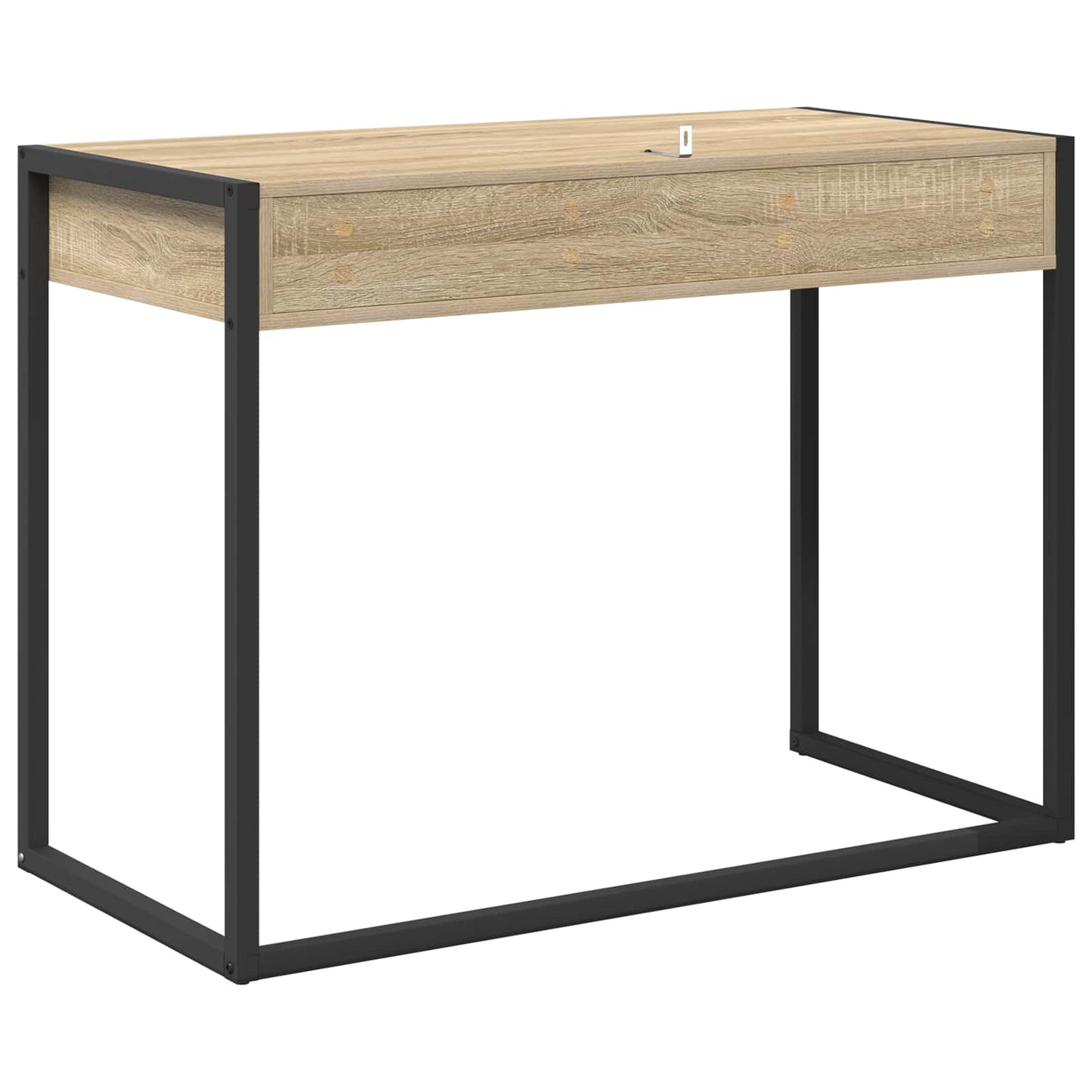 Desk with Storage Sonoma 100 x 50 x 75 cm Engineered Wood