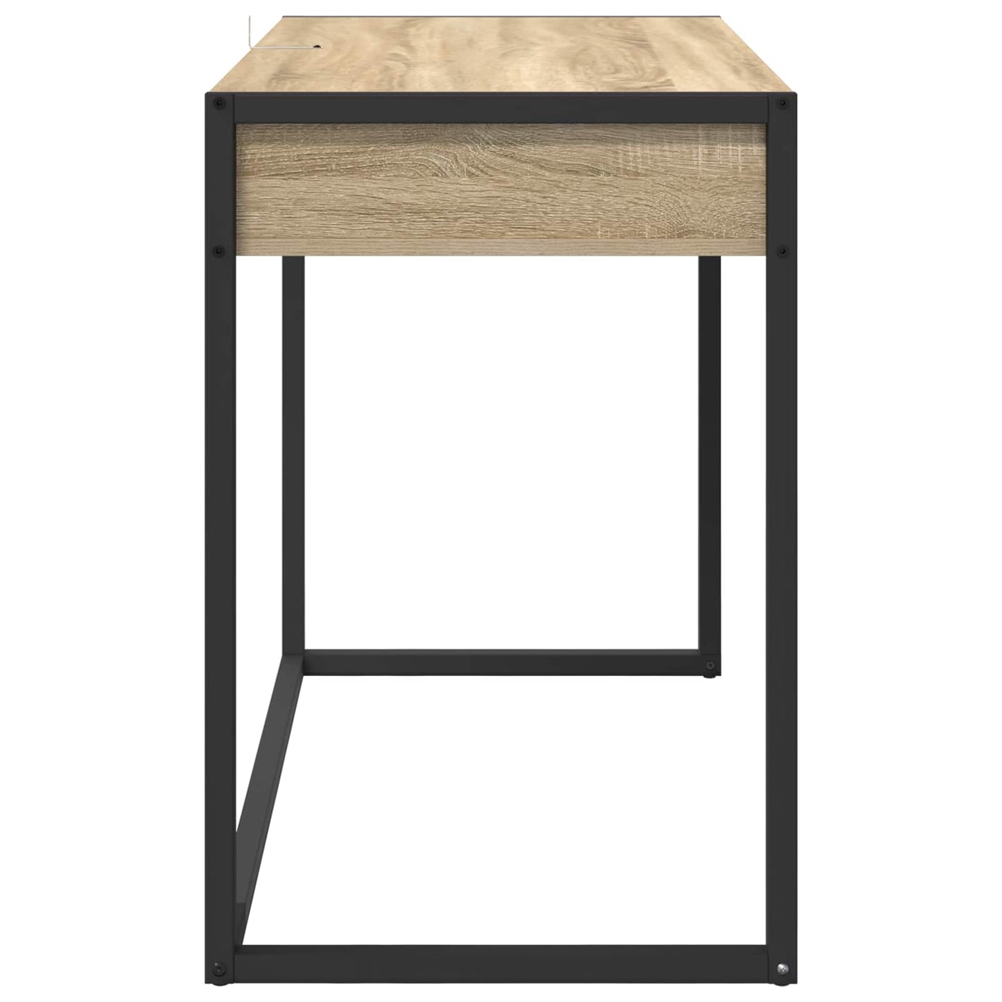 Desk with Storage Sonoma 100 x 50 x 75 cm Engineered Wood