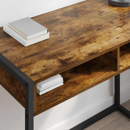 Desk Smoke Oak Engineered Wood 100 x 50 x 75 cm