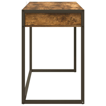 Desk Smoke Oak Engineered Wood 100 x 50 x 75 cm