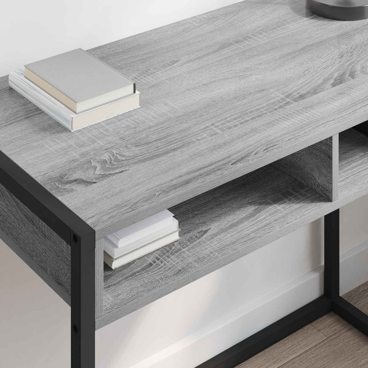 Desk Grey Sonoma Engineered Wood 100 x 50 x 75 cm