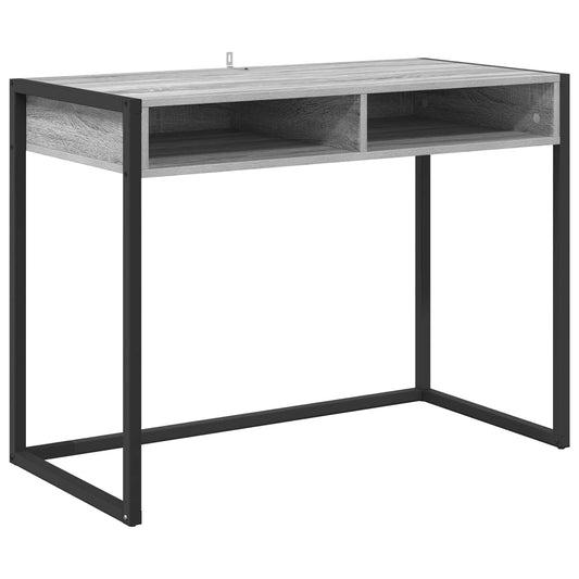 Desk Grey Sonoma Engineered Wood 100 x 50 x 75 cm