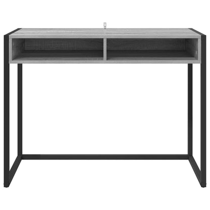 Desk Grey Sonoma Engineered Wood 100 x 50 x 75 cm