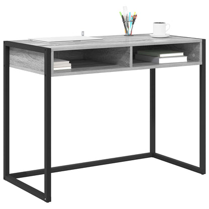 Desk Grey Sonoma Engineered Wood 100 x 50 x 75 cm