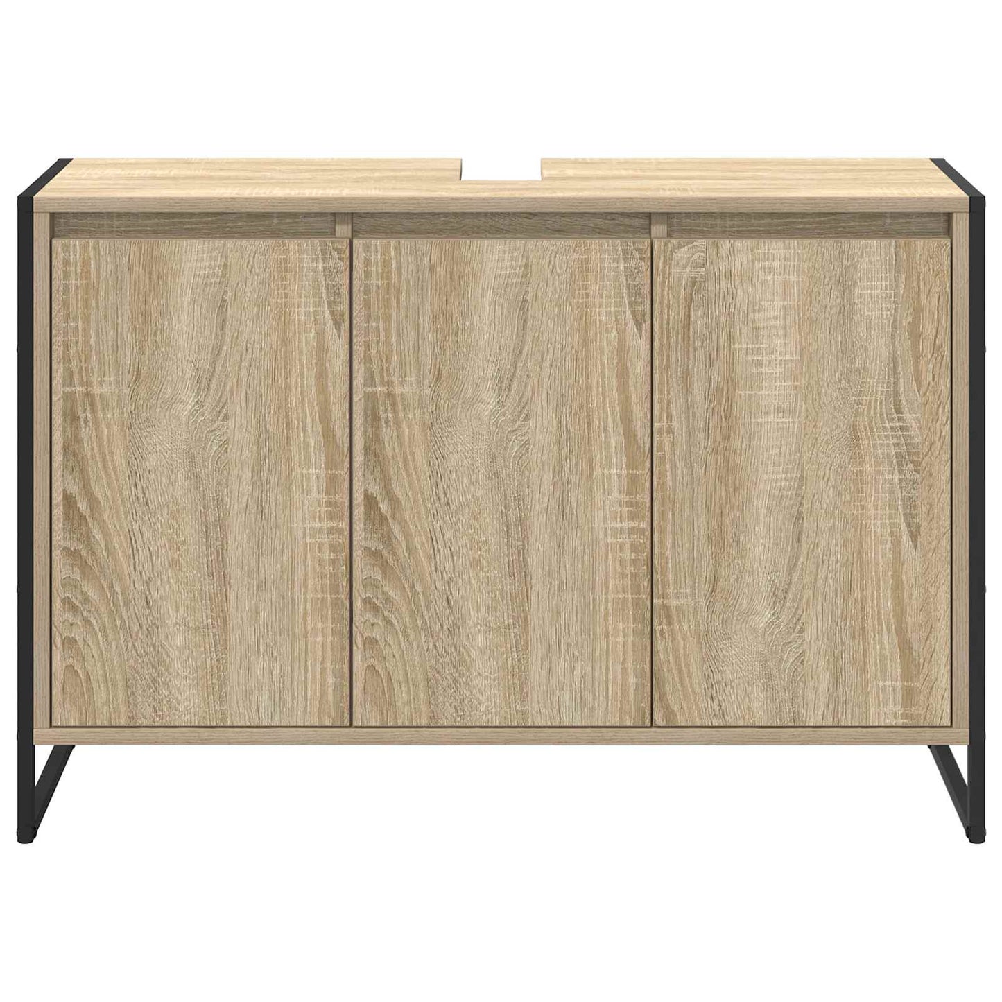 Bathroom Cabinet Sonoma 90 x 30 x 60 cm Engineered Wood