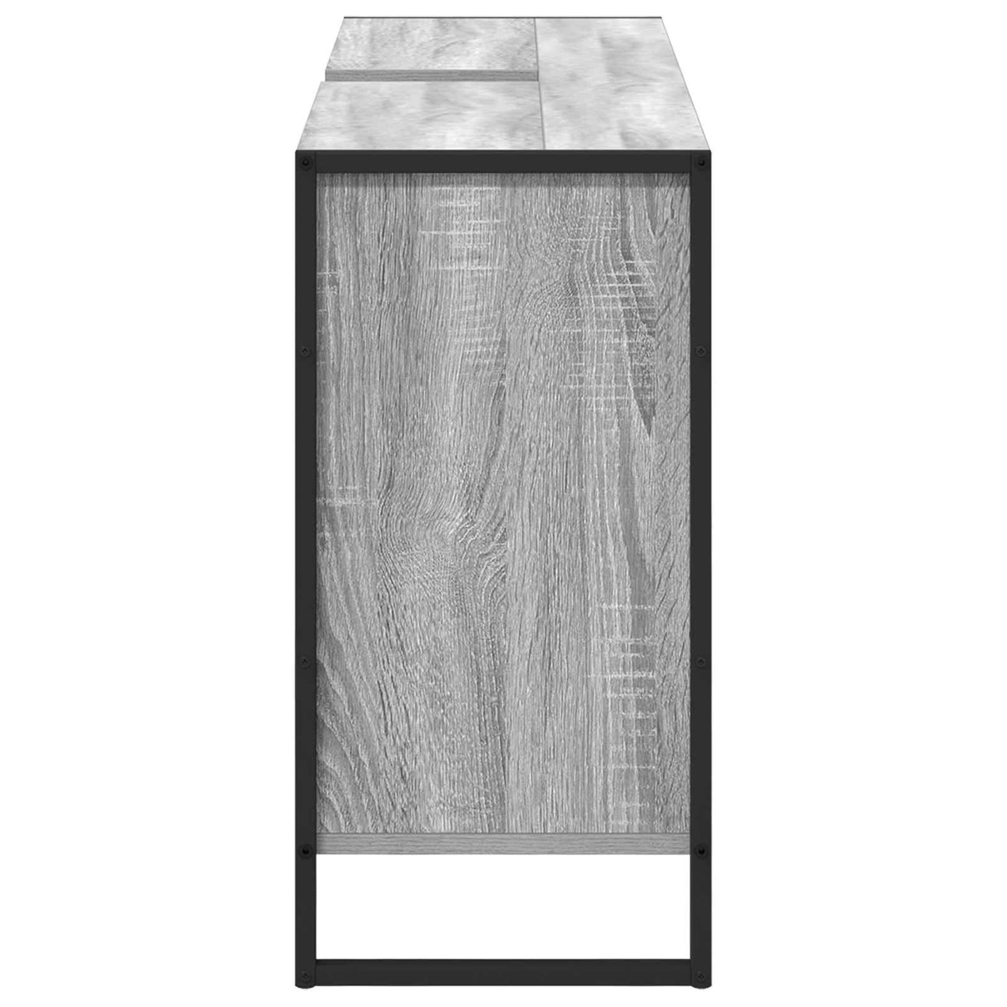 Bathroom Cabinet Grey Sonoma 90 x 30 x 60 cm Engineered Wood