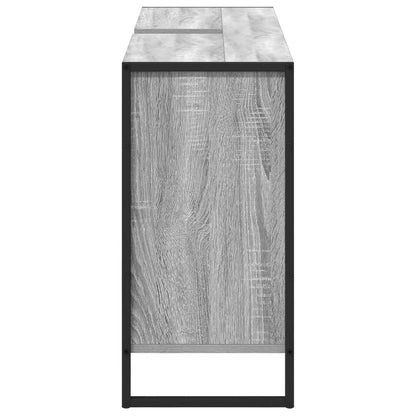 Bathroom Cabinet Grey Sonoma 90 x 30 x 60 cm Engineered Wood