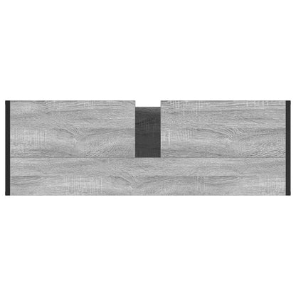Bathroom Cabinet Grey Sonoma 90 x 30 x 60 cm Engineered Wood