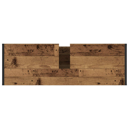 Bathroom Cabinet Old Wood 90 x 30 x 60 cm Engineered Wood