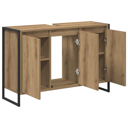 Bathroom Cabinet Artisian Oak 90 x 30 x 60 cm Engineered Wood