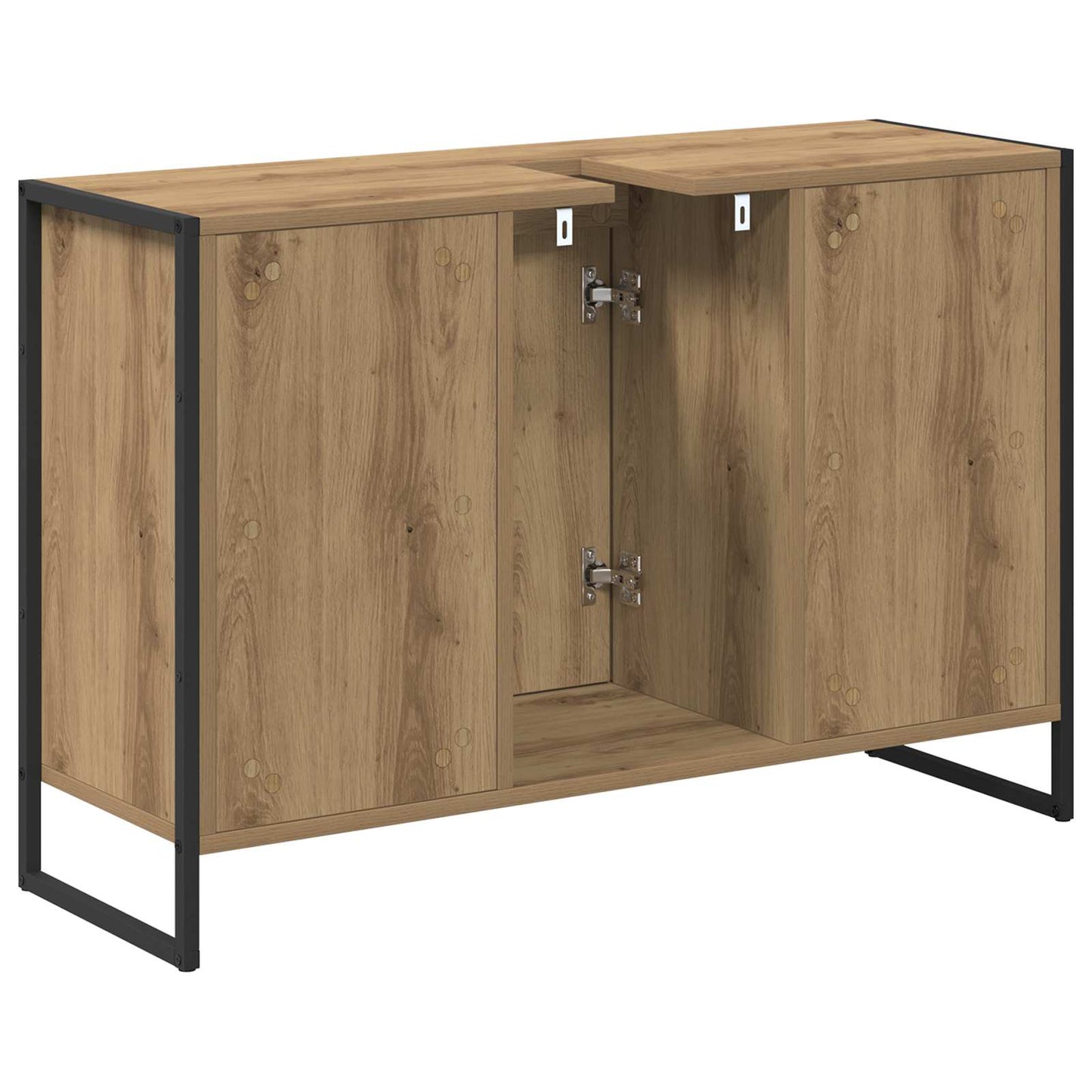 Bathroom Cabinet Artisian Oak 90 x 30 x 60 cm Engineered Wood