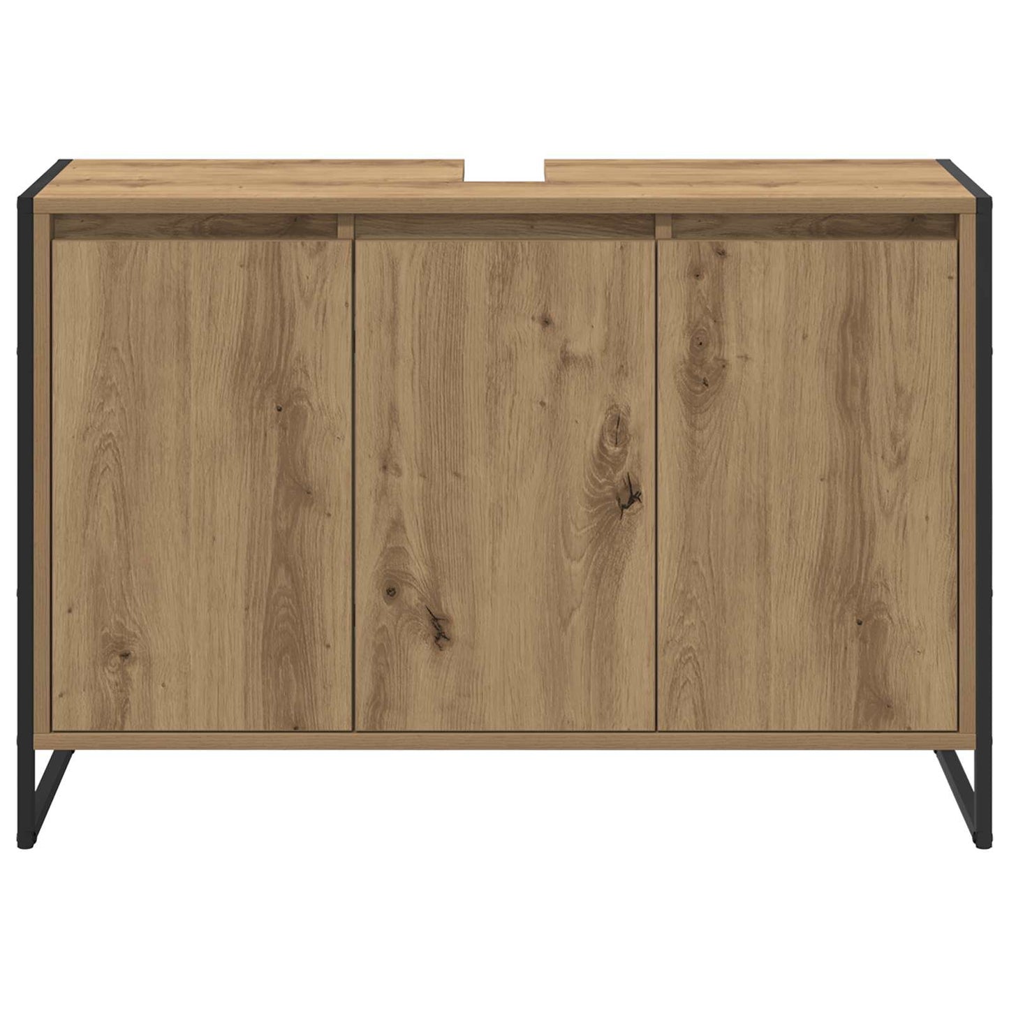 Bathroom Cabinet Artisian Oak 90 x 30 x 60 cm Engineered Wood