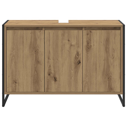 Bathroom Cabinet Artisian Oak 90 x 30 x 60 cm Engineered Wood